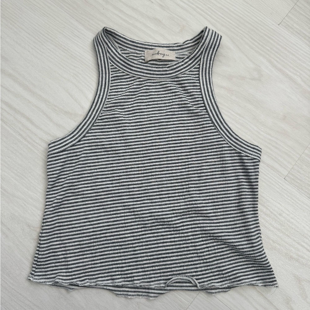 STRIPED CROP TOP